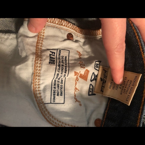 7 For All Mankind Denim Flares - Picture 2 of 6